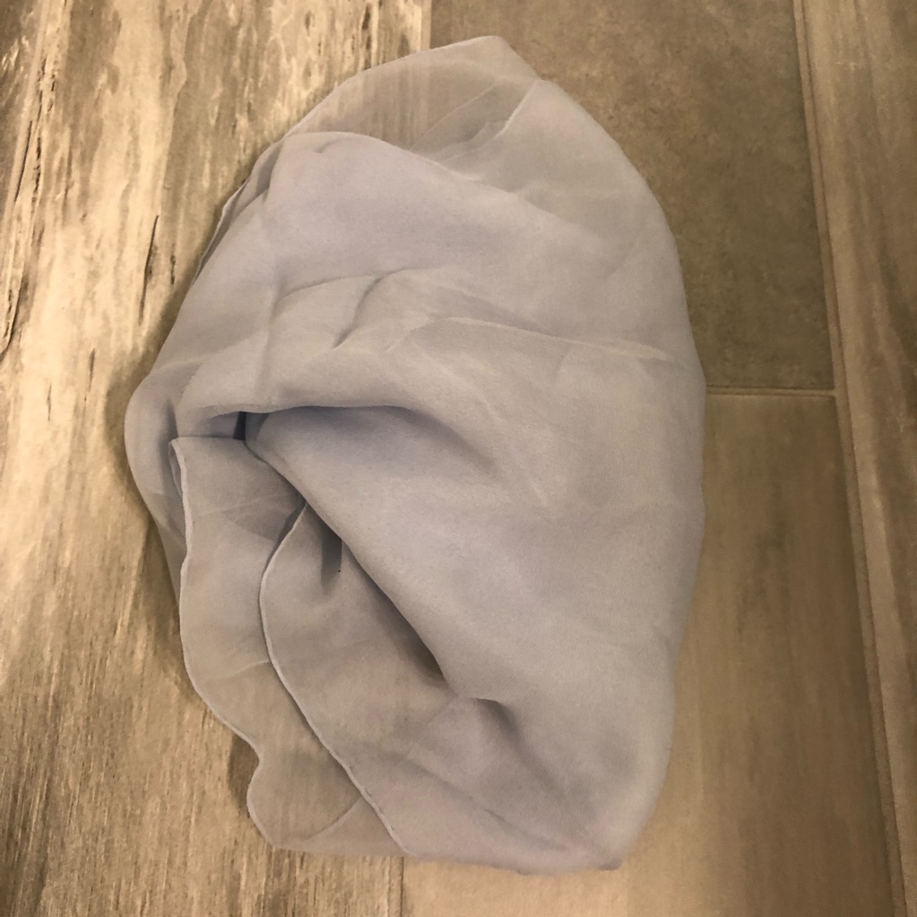 Vtg Vera Neumann Silk Light Blue